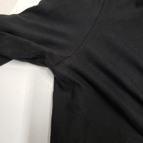 Birgitte Herskind Anna Dress Bodycon Black Long Sleeve V Neck Size Large - Picture 15 of 16